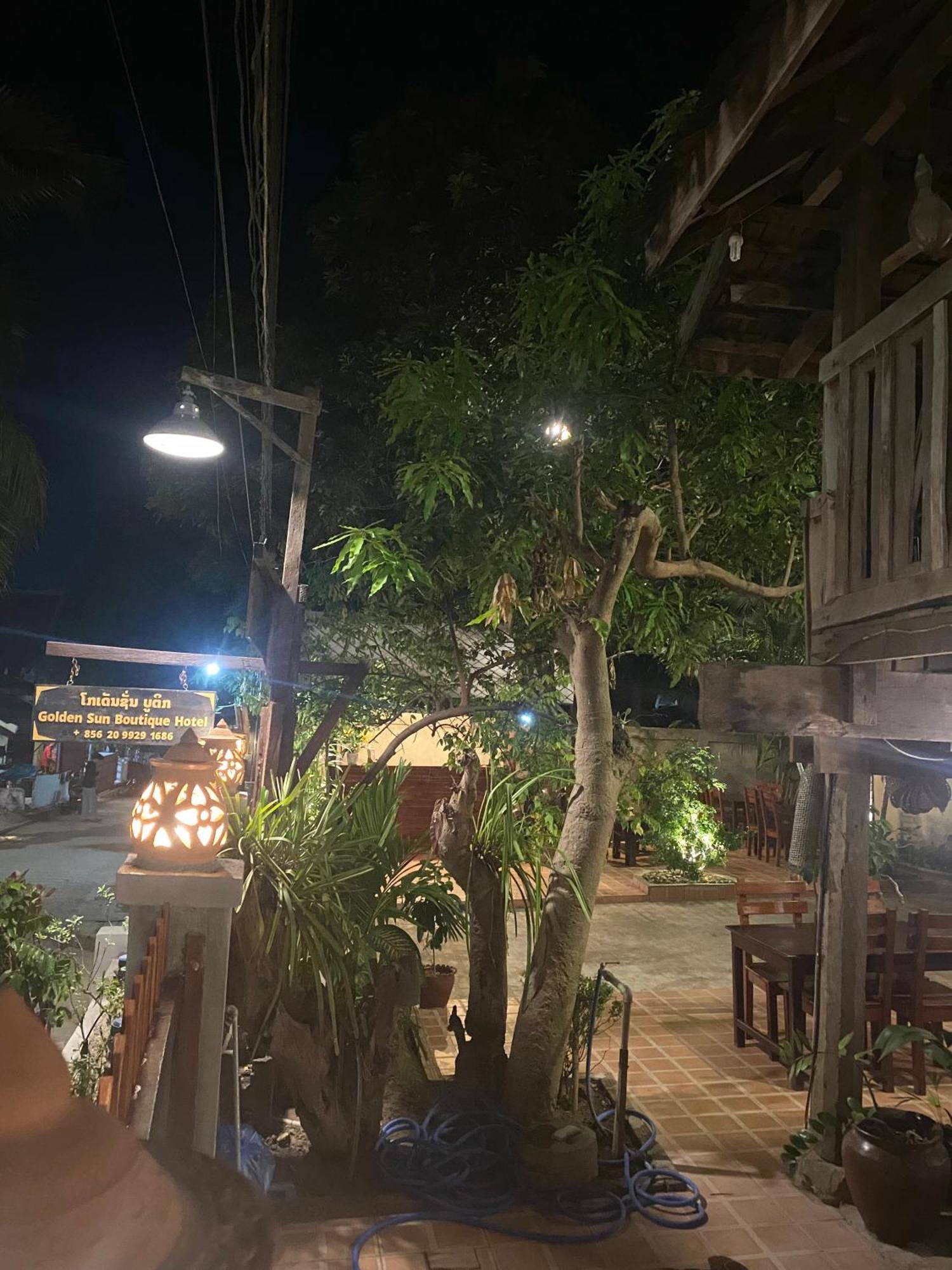 Golden Sun Boutique Hotel Luang Prabang Exterior foto